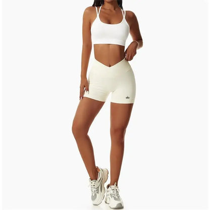 Pantalones de Yoga Clásicos de Secado Rápido de Tres Piezas 2026 para Tonificar Caderas, Entrenamiento de Alta Intensidad, Deportes, Correr, Ciclismo para Mujer