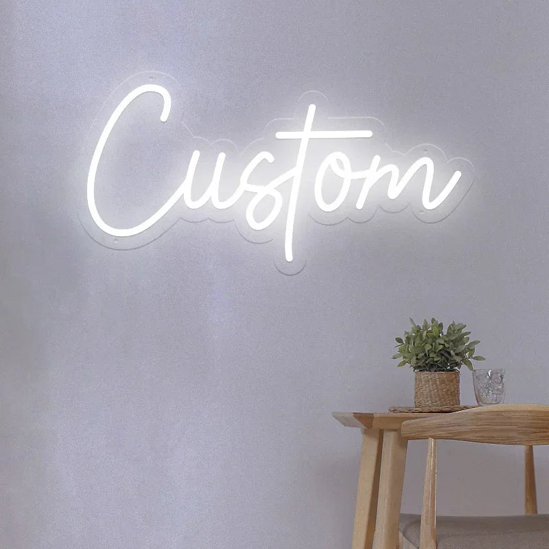 Custom LED Neon Sign, Personalized Name Sign, Wedding Decor for Store, Business, Wall, Room, Personalized Neon Gift for Kids