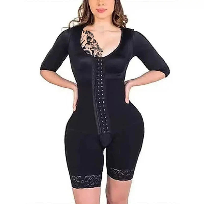 Colombian Fajas Full Body Shaper Tummy Control Post-Surgery Corset High Compression Shapewear Bodysuits Waist Trainer