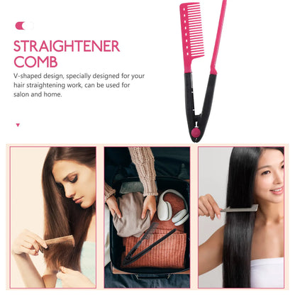 Hair Straightener and Folding Comb, Folding Combs, Professional Salon Hair Straightener