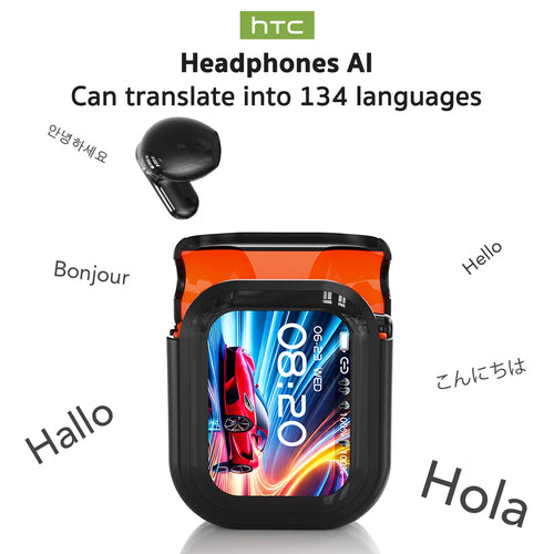 Traductor NE20 nuevos auriculares inalámbricos Bluetooth 6,0 auriculares de traducción IPX4 clasificación de impermeabilidad batería de larga duración