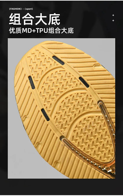 Luxury sports sneakers for women and men, casual training shoes, breathable, fashionable running loafers.