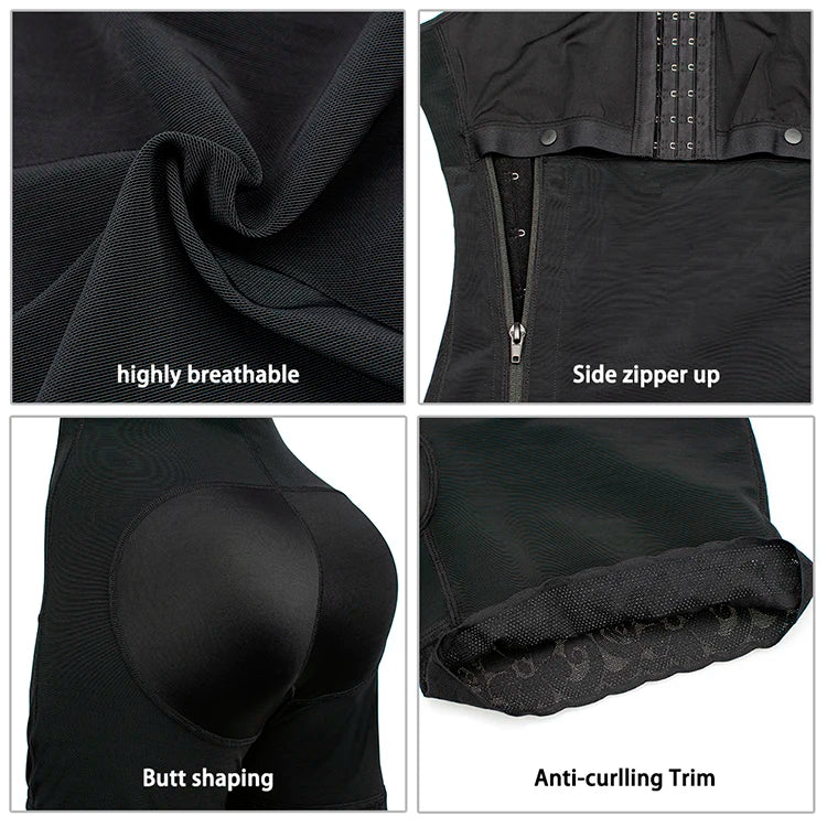 Body Shaper Faja Body corsé Top Bustier fajas colombianas originales modelado posparto adelgazante Shapewear ropa interior de mujer
