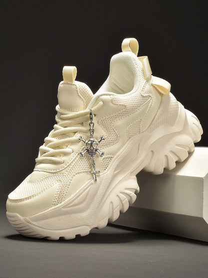 Zapatos vulcanizados informales para mujer, zapatillas ligeras con plataforma negra y tacones altos, estilo punk de Halloween para mujer