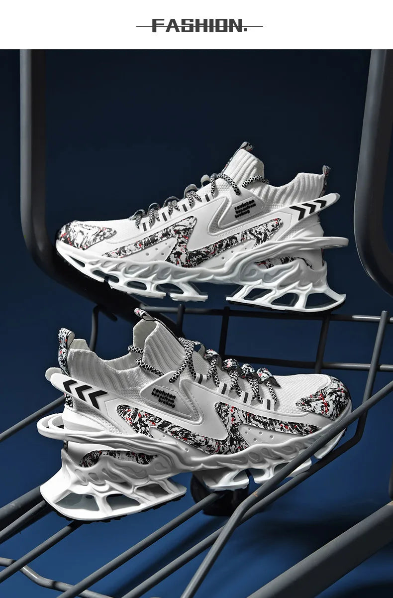 Luxury sports sneakers for women and men, casual training shoes, breathable, fashionable running loafers.