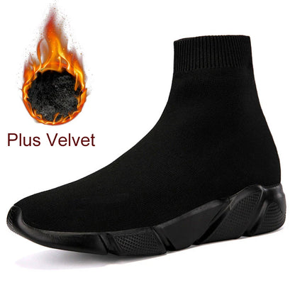 MWY-Women's sports shoes, high-quality warm socks, casual sneakers, men's women's walking shoes, size 35-47