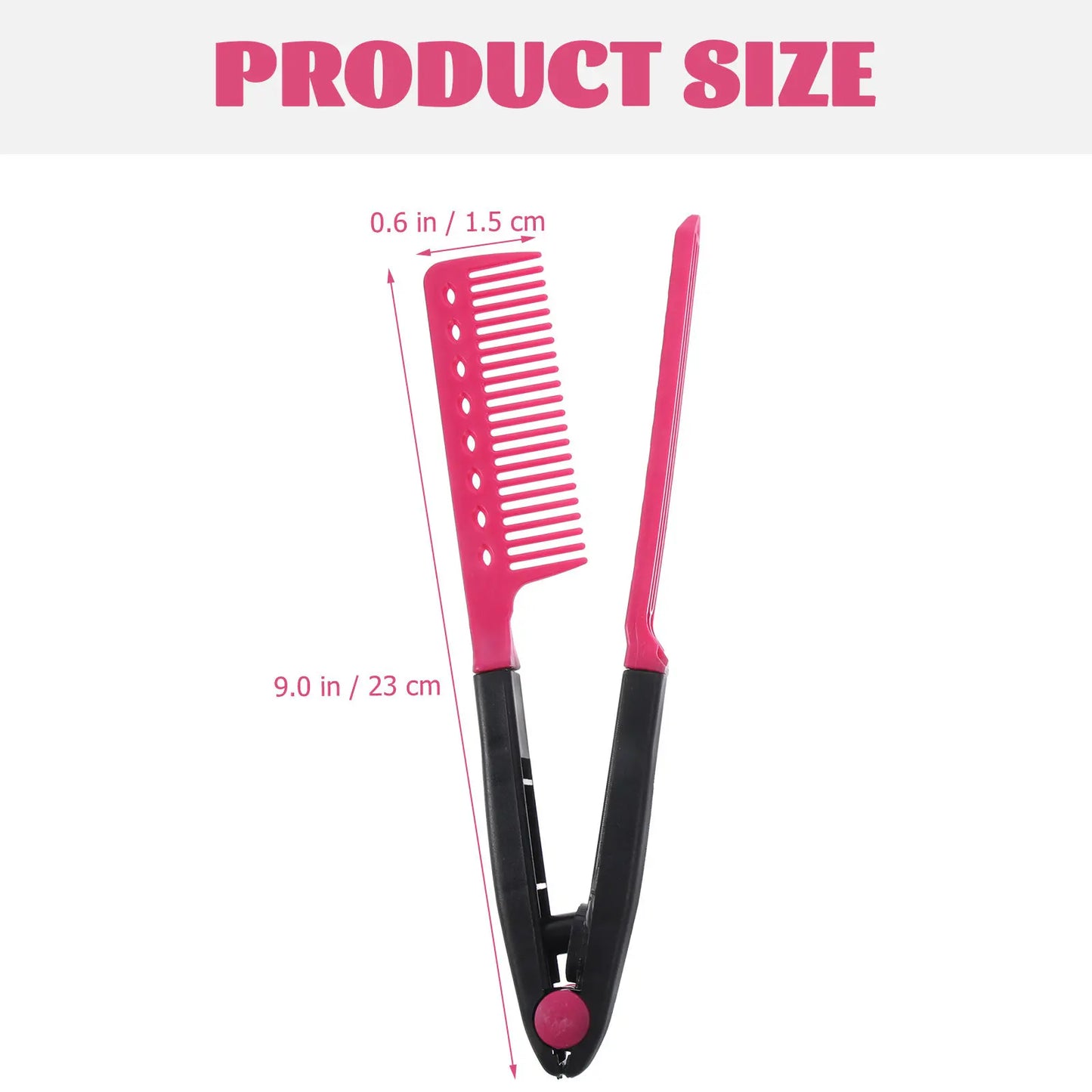 Hair Straightener and Folding Comb, Folding Combs, Professional Salon Hair Straightener