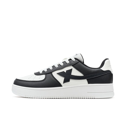 Xtep zapatos de skate para Mujer y hombres moda estilo callejero moda baja suela gruesa durabilidad cómodo zapato.