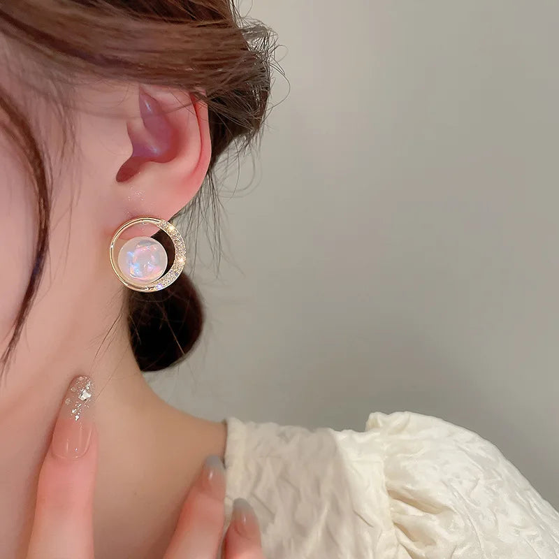 2023 New Fashion Trend Unique Design Elegant Delicate Lightweight Luxury Pearl Tassel Earrings High Jewelry Party Favors for Women