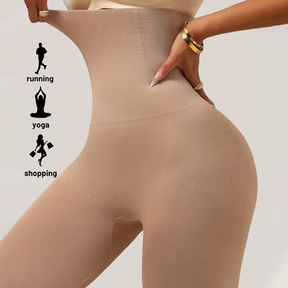 High Waist Shaper Leggings, Tummy Control, Compression, Non-See-Through, Soft Yoga Pants for Workout, Butt Lift, Gym Tights