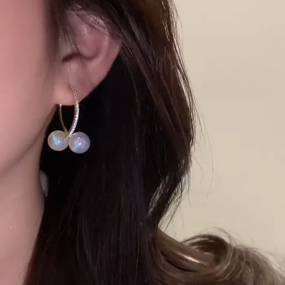 2023 New Fashion Trend Unique Design Elegant Delicate Lightweight Luxury Pearl Tassel Earrings High Jewelry Party Favors for Women