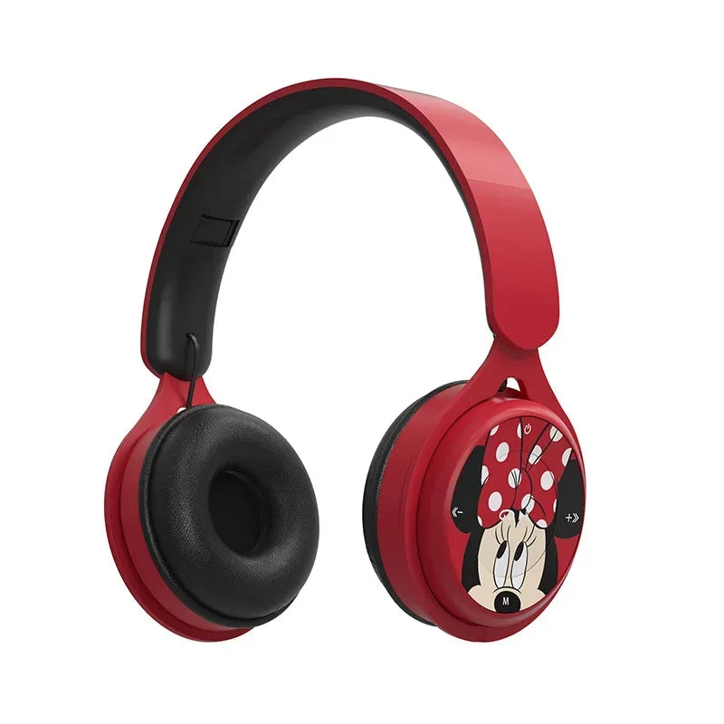 New AH-806 Bluetooth Wireless Headphones with HIFI Stereo Sound, Foldable, with Microphone, Gift for Kids, Anime and Cartoon Design