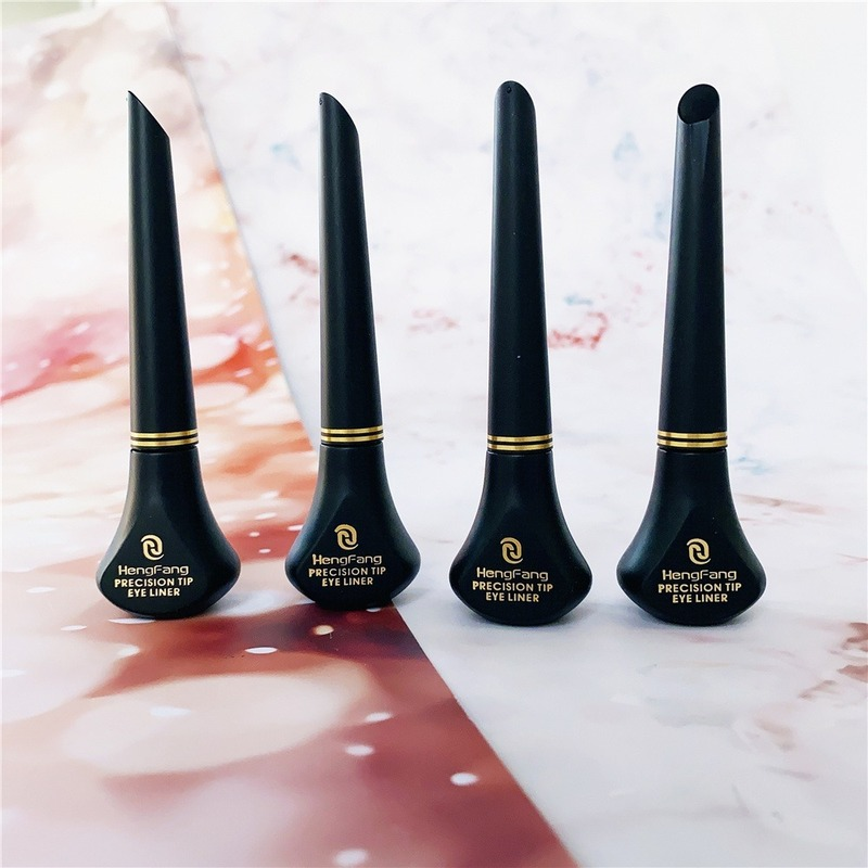 Delineador de ojos resistente al agua, líquido, cabeza dura, secado rápido, resistente al sudor, no florece, lápiz delineador de ojos de larga duración, cosméticos Maquiagem
