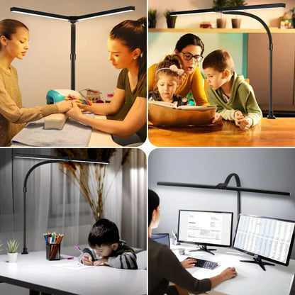 Lámpara de escritorio con Clip Led de un solo cabezal, lámparas de mesa de ordenador regulables, Monitor, luz de arquitecto, lámpara de mesa para luces de lectura de oficina