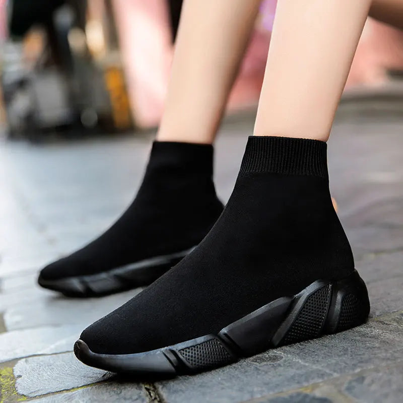 MWY-Women's sports shoes, high-quality warm socks, casual sneakers, men's women's walking shoes, size 35-47