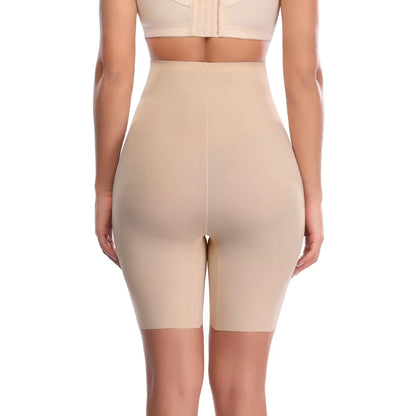 MISS MOLY-pantalones cortos de seguridad de cintura alta para mujer, bragas sólidas con Control de barriga, moldeador de cintura adelgazante, ropa interior femenina de cuerpo liso