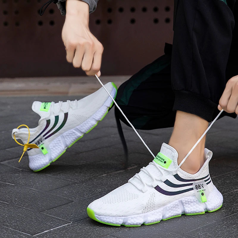 Women's Breathable Running Shoes, Fashionable Casual Sneakers, Comfortable Walking Shoes, Unisex Men's Trainers, Lightweight Athletic Shoes