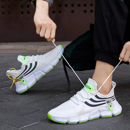 Women's Breathable Running Shoes, Fashionable Casual Sneakers, Comfortable Walking Shoes, Unisex Men's Trainers, Lightweight Athletic Shoes