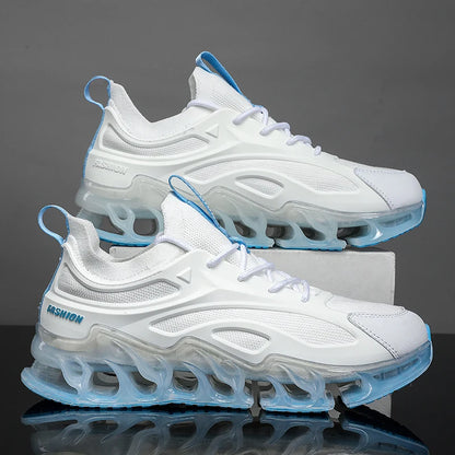 Luxury sports sneakers for women and men, casual training shoes, breathable, fashionable running loafers.