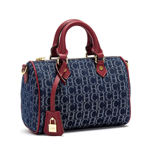 Women's Shoulder Bag, New Cowboy Spliced Pillow Bag, Women's Casual Party Handbag