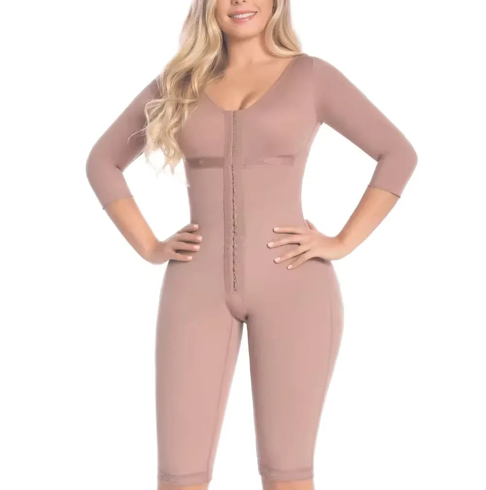Colombian Fajas Full Body Shaper Tummy Control Post-Surgery Corset High Compression Shapewear Bodysuits Waist Trainer