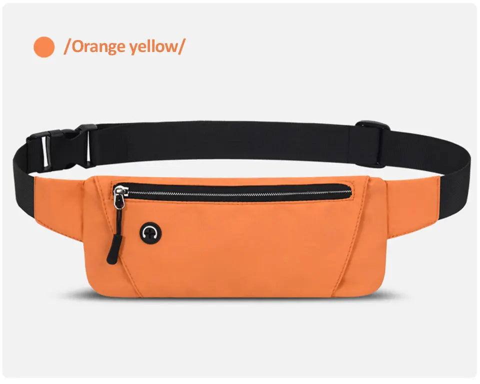 Riñonera para correr, bolsa para cinturón deportivo, bolsa para teléfono móvil, riñonera ligera para hombre y mujer, bolsa deportiva para gimnasio, riñonera con correa ajustable