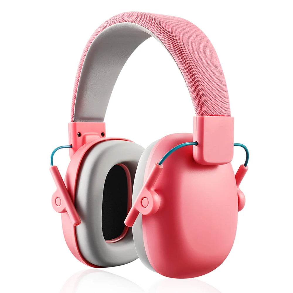 Kids protective ear muffs, 27dB hearing protection, soundproof headphones, safety reduction, noise cancelling