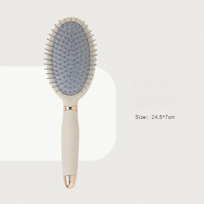 Peine bonito antiestático para escape, peine con cojín de aire para el hogar, para mujer, pelo largo, rizador, bolsa de aire esponjosa, peine para masaje de cabeza