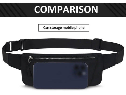 Riñonera para correr, bolsa para cinturón deportivo, bolsa para teléfono móvil, riñonera ligera para hombre y mujer, bolsa deportiva para gimnasio, riñonera con correa ajustable